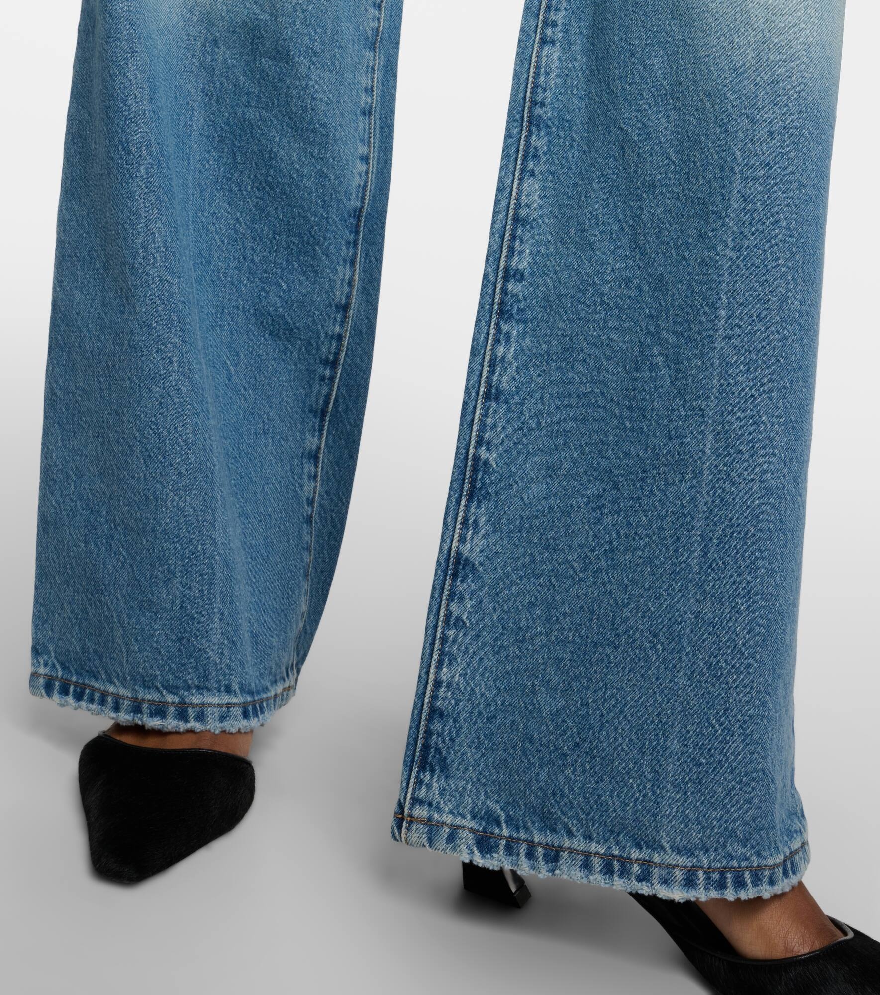 Le Jane high-rise wide-leg jeans - 5