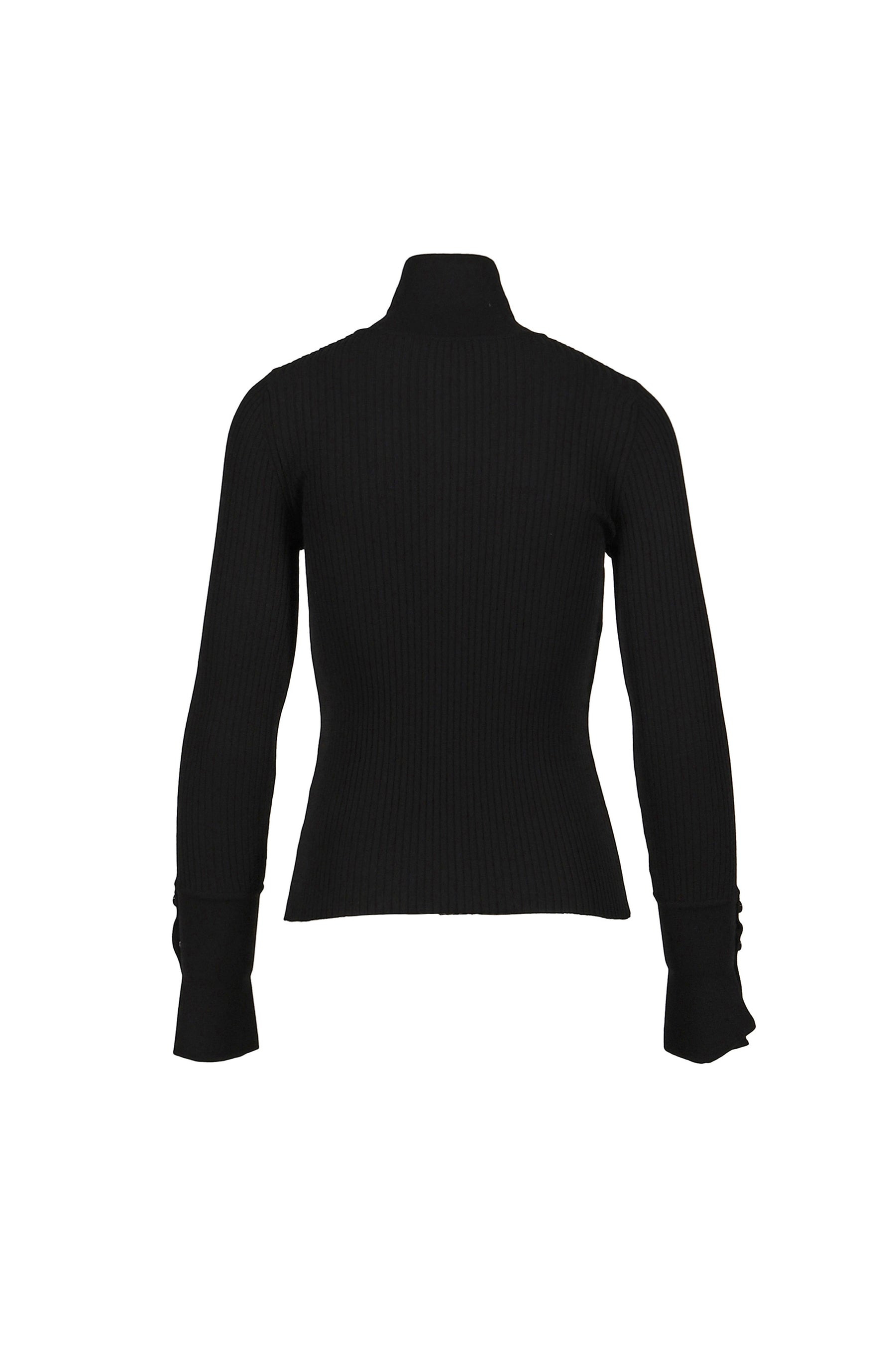 CLASSIC RIB POLO / BLACK - 7