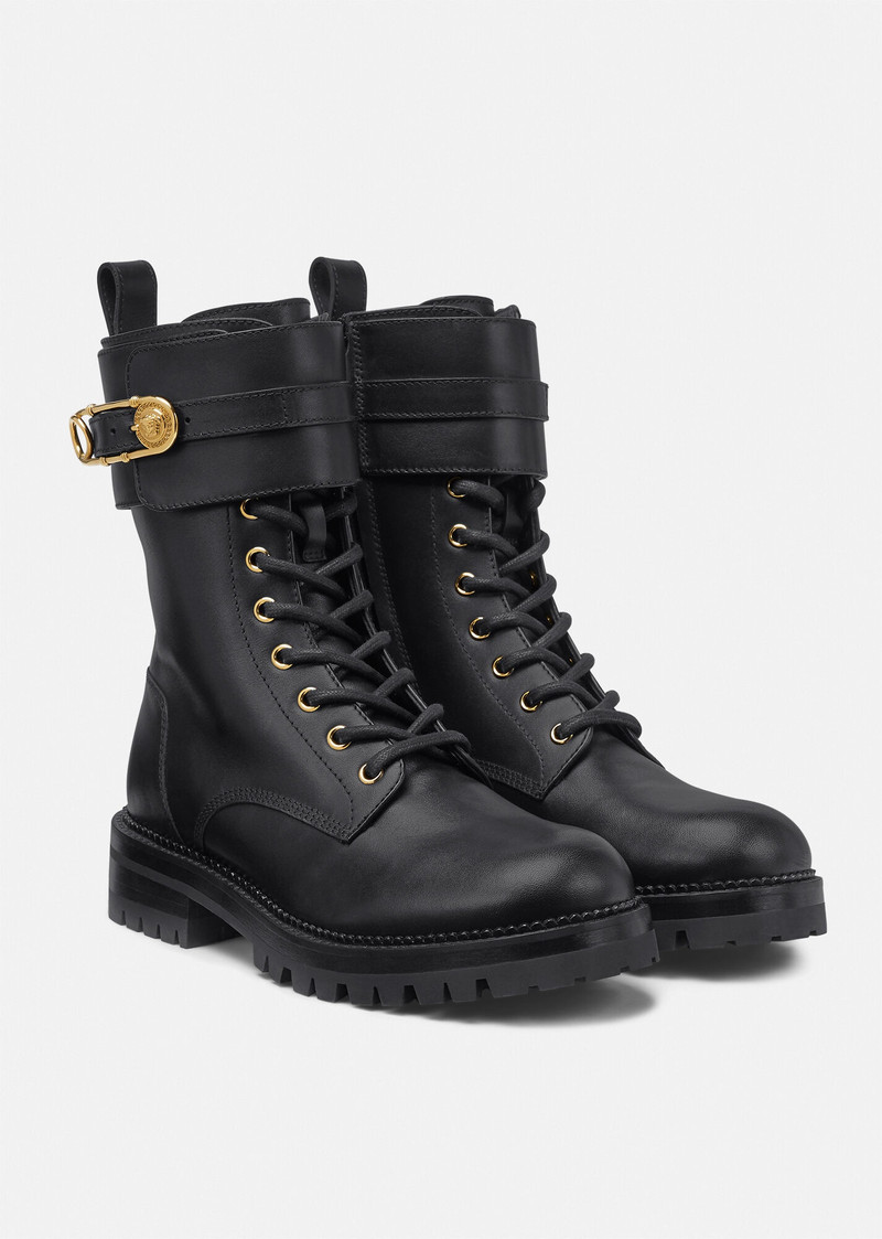 Safety Pin Leather Boots 4
