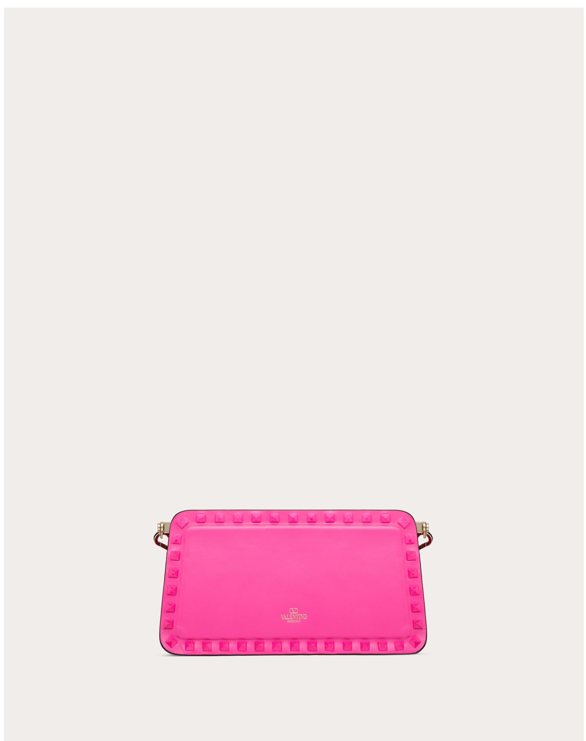 ROCKSTUD CALFSKIN CLUTCH - 4