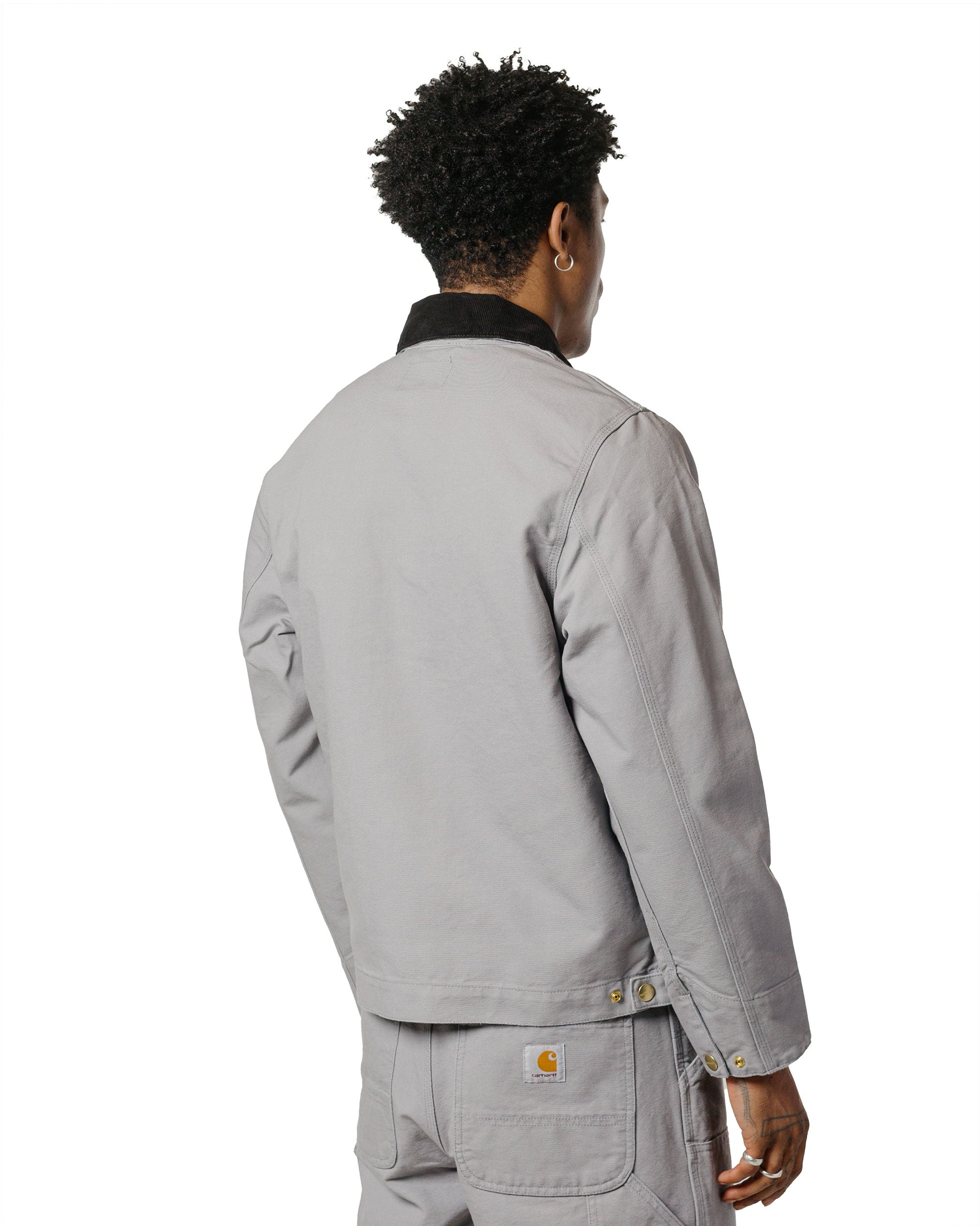 Carhartt W.I.P. Detroit Jacket Yosemite/Black Rinsed - 3