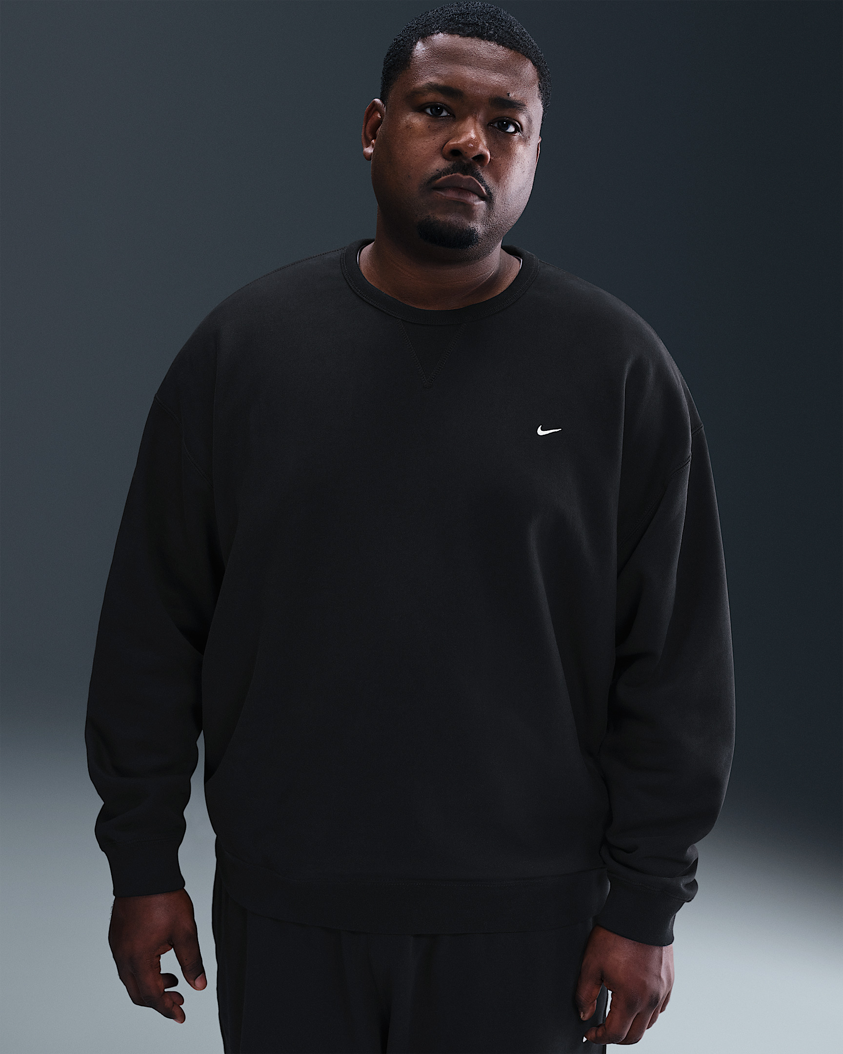 Nike Solo Swoosh Men's Fleece Crew - 6