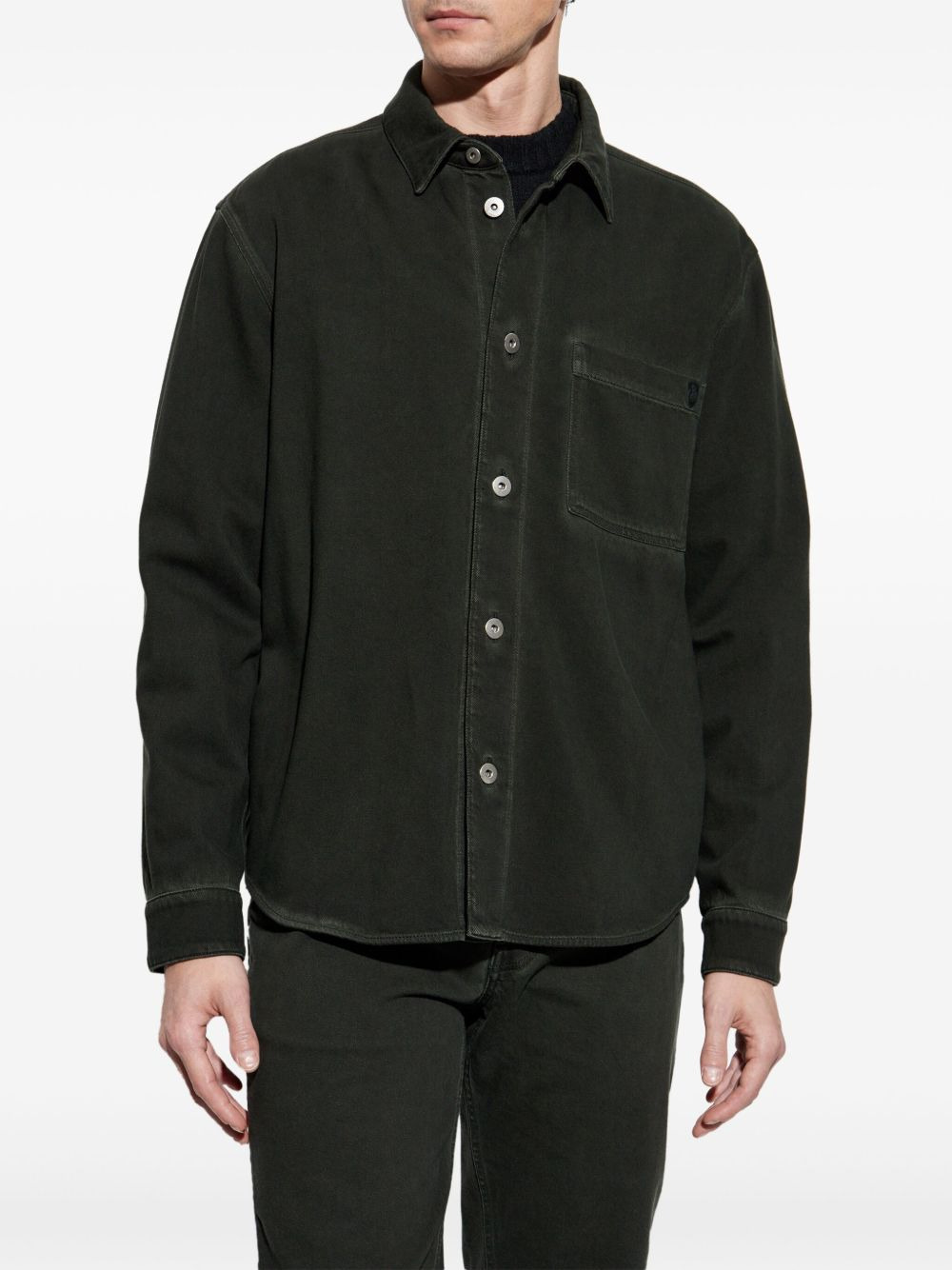 denim shirt jacket - 3