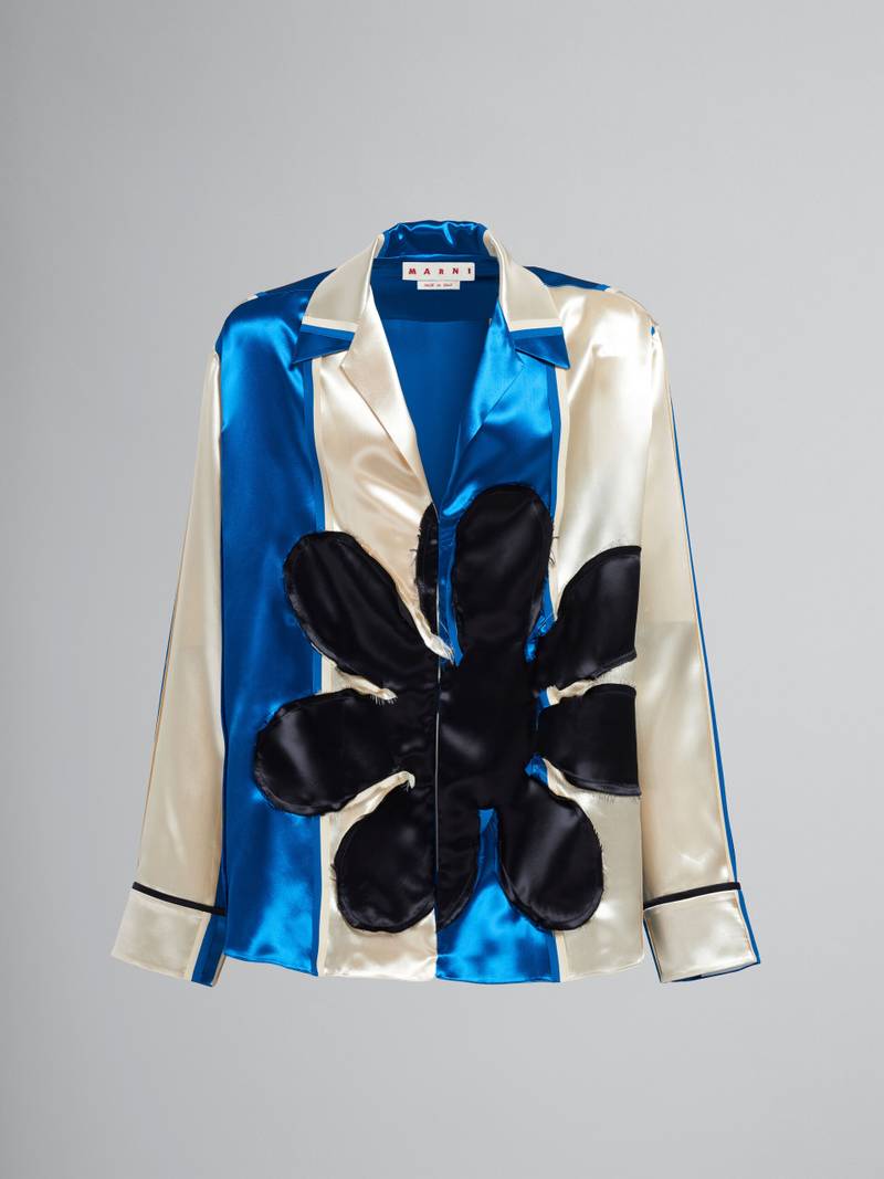 VISCOSE SATIN SHIRT 1