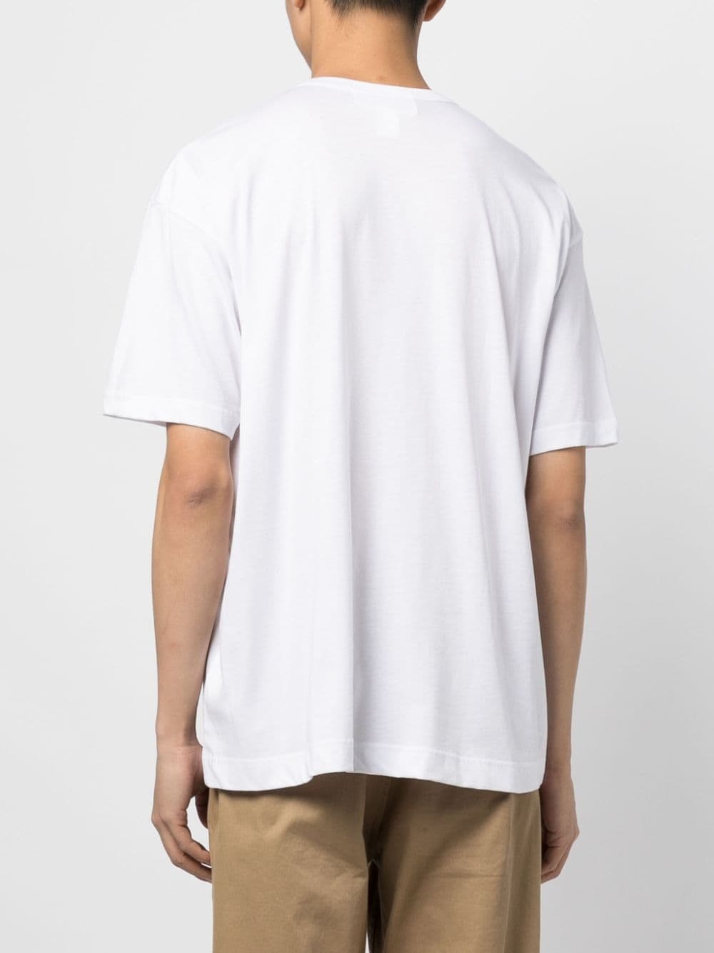 logo-print cotton T-shirt - 4