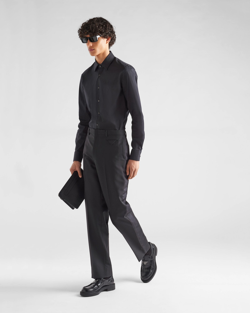 Prada Stretch Poplin Shirt outlook