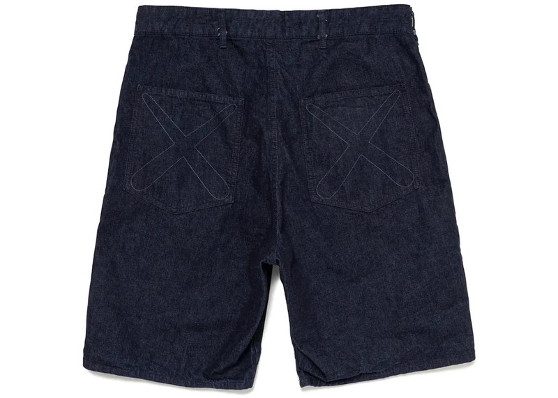 Human Made Human Made x KAWS Made Denim Shorts Indigo outlook