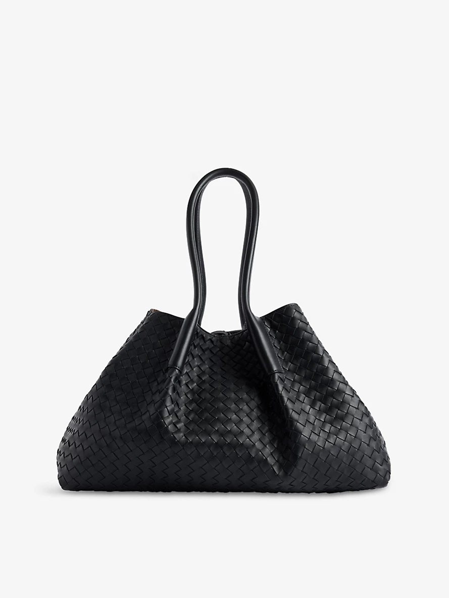 Bottega Veneta Pinacoteca Reversible Leather Shoulder Bag
