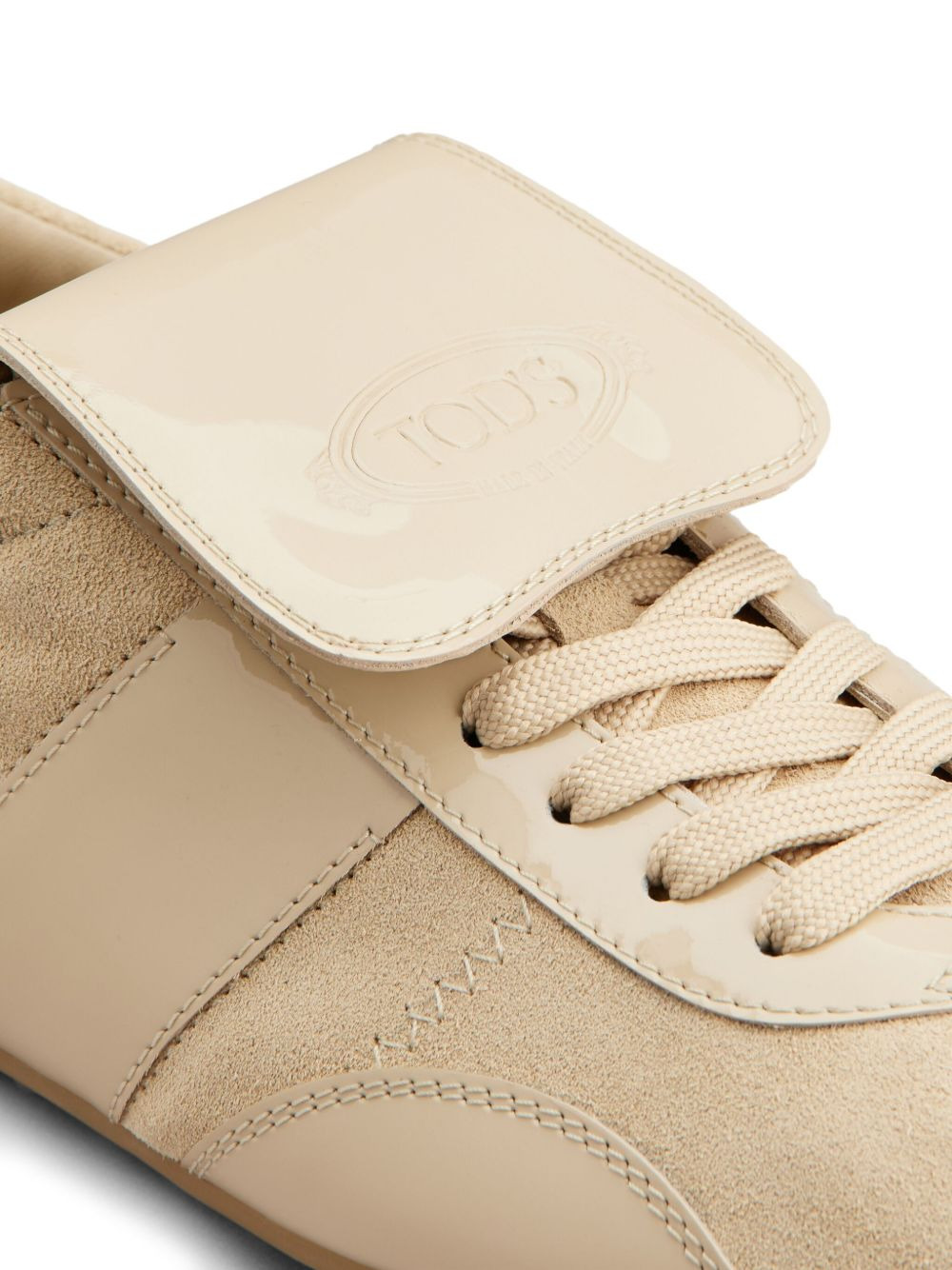 panelled sneakers - 5