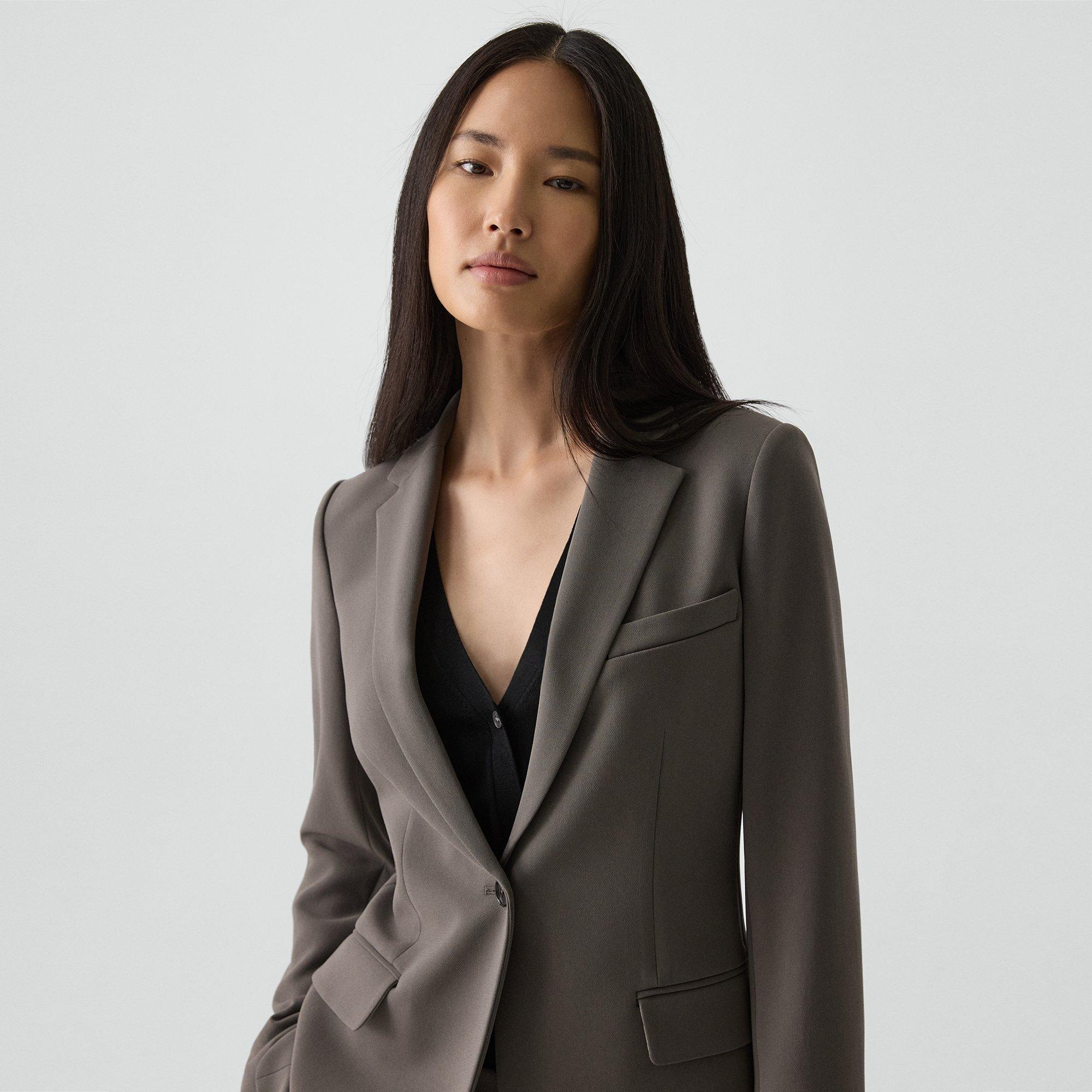 Staple Blazer in Admiral Crepe - 5