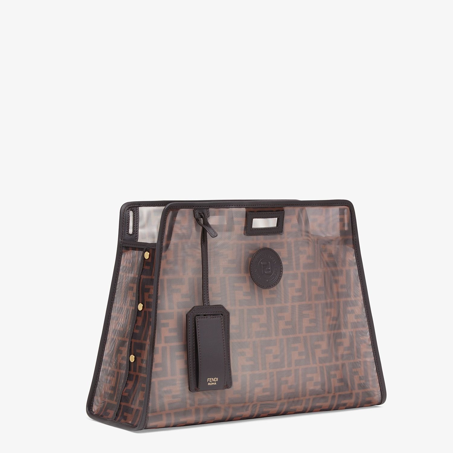 Brown mesh Peekaboo cover - 2