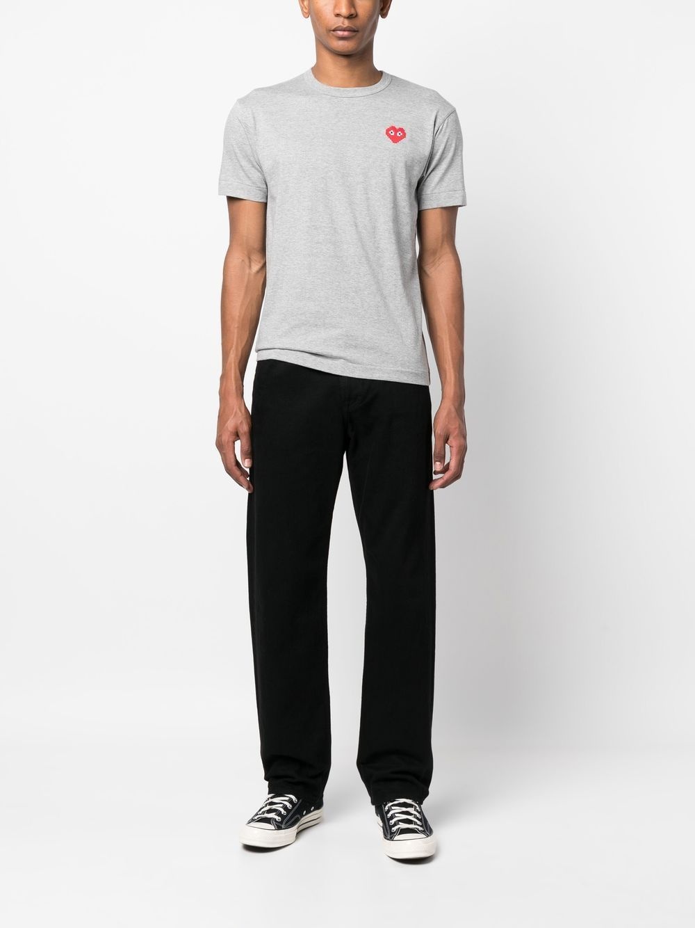 short-sleeve cotton T-shirt - 2