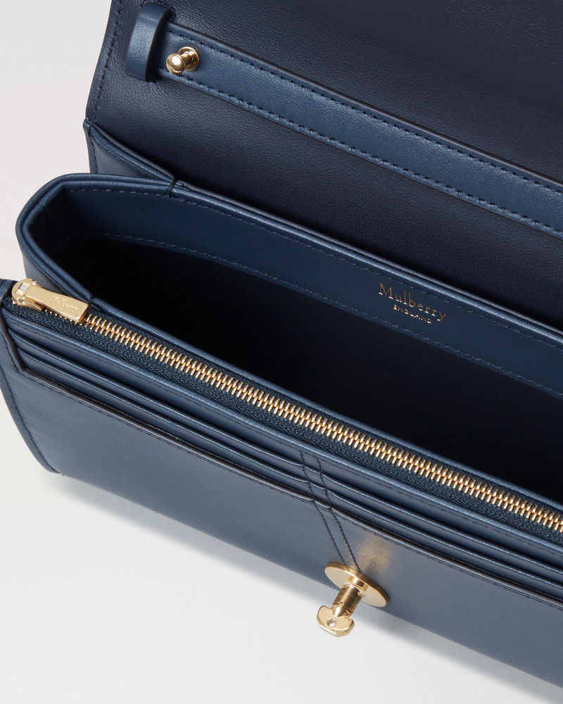 Lana Wallet on Strap
Night Sky High Gloss Leather 4