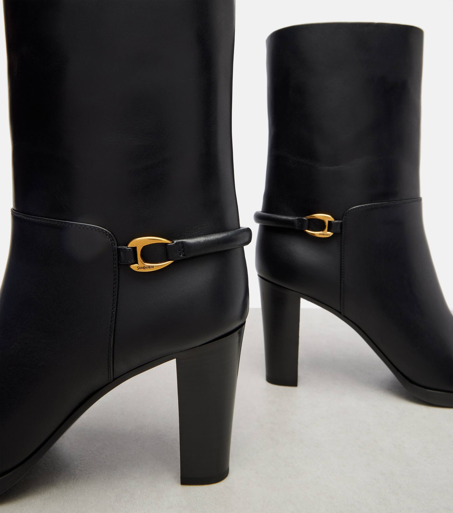 Sulpice 80 leather ankle boots - 5