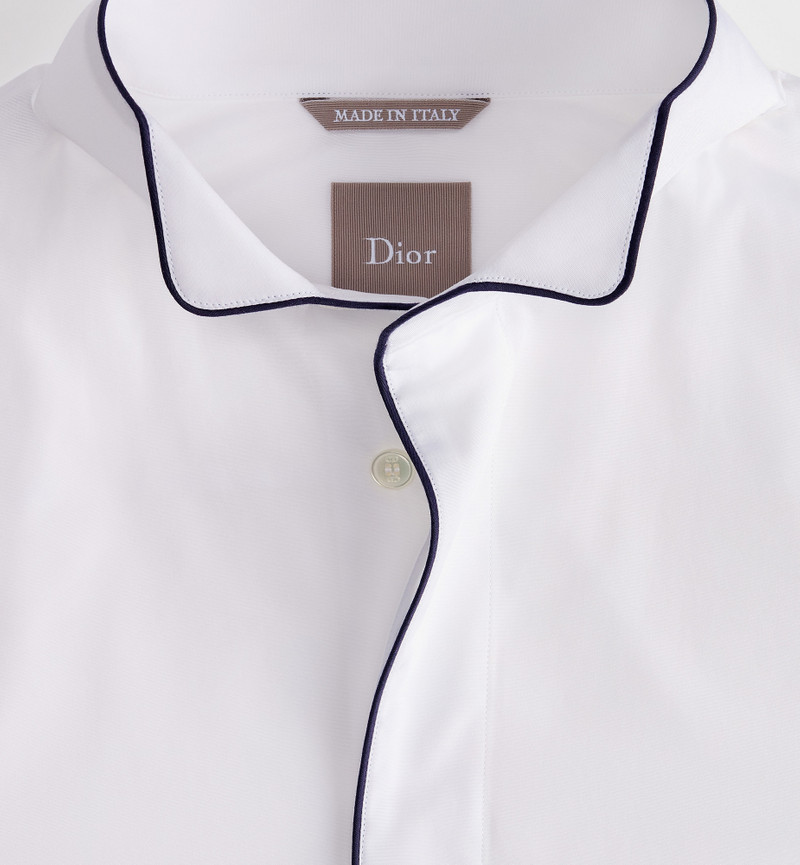 Dior Shirt with Piping and Dior Embroidery outlook