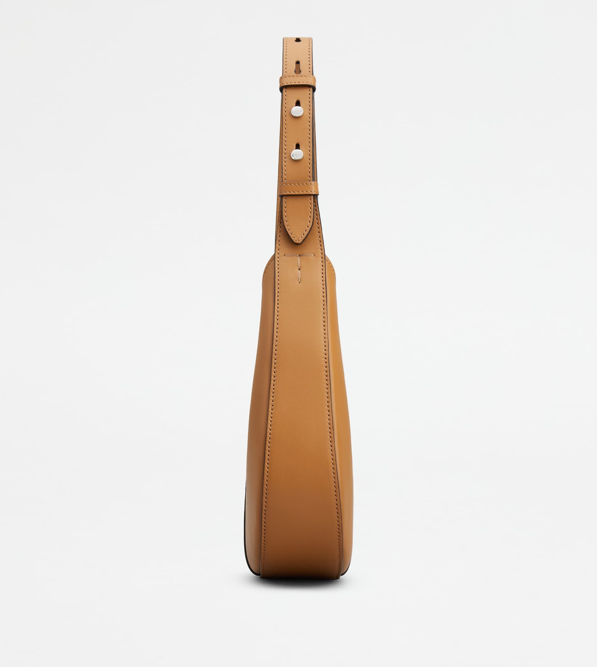 TOD'S DI BAG HOBO IN LEATHER MINI - BROWN - 2