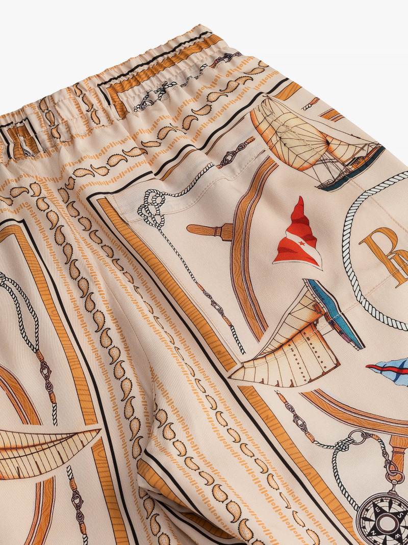 RHUDE NAUTICAL SILK SHORT 4