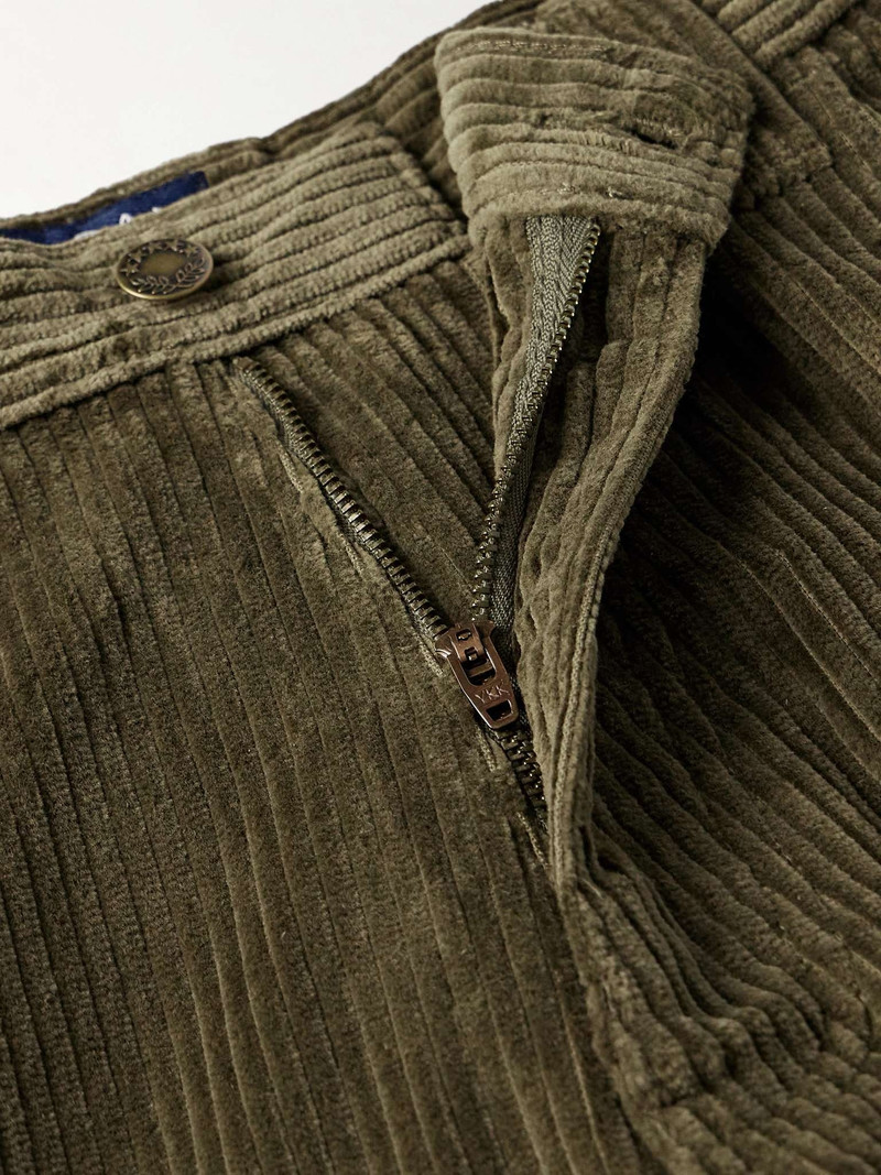 Straight-Leg Cotton-Corduroy Trousers 3