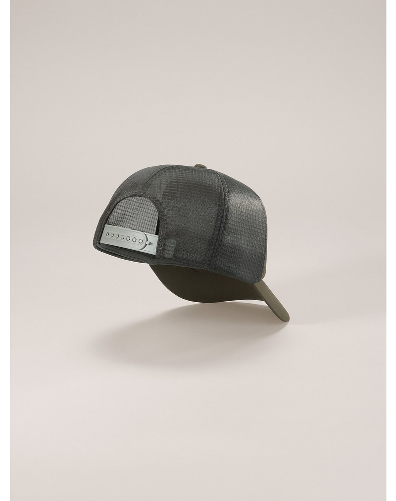 Bird Word Trucker Curved Hat 6