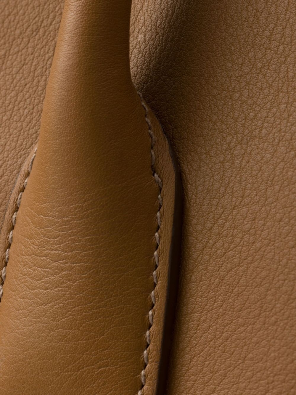 large leather tote bag - 5