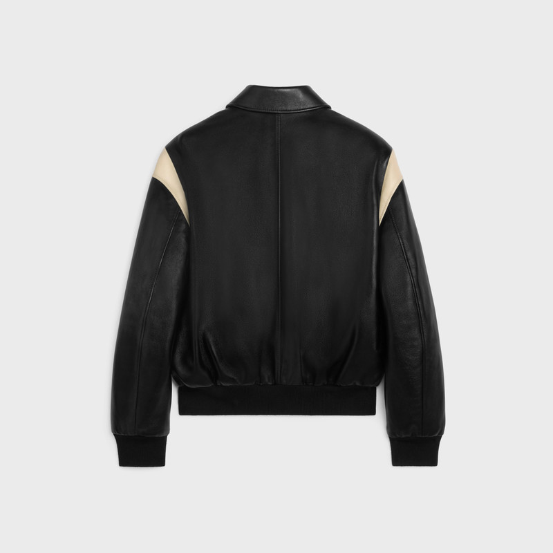 CELINE teddy jacket in lambskin outlook