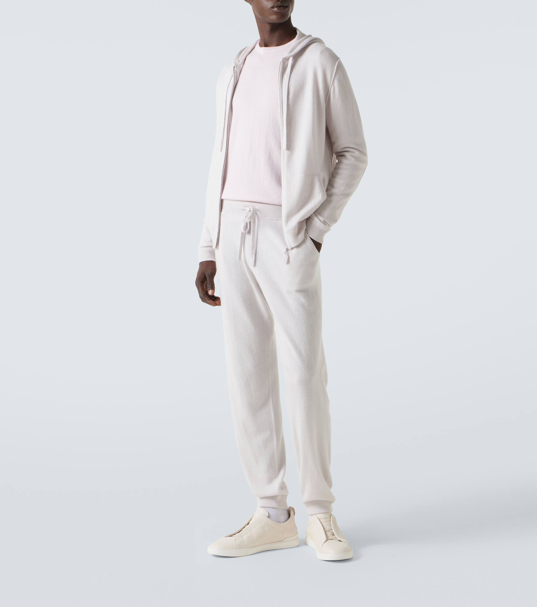 Wool and cashmere sweatpants - 2