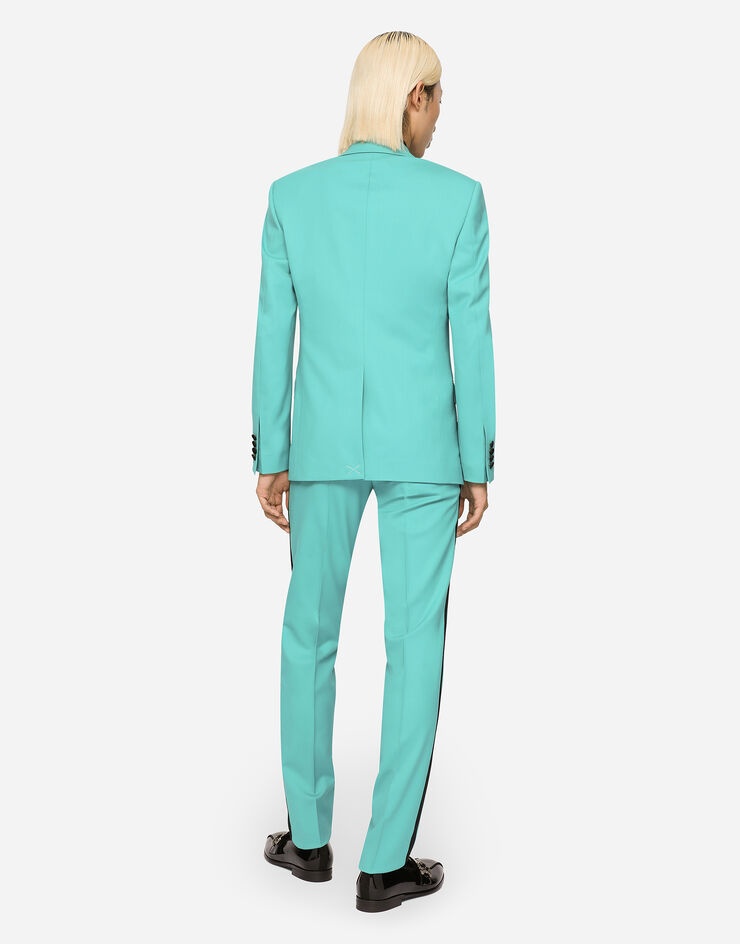 Three-piece stretch wool Sicilia-fit tuxedo suit - 2