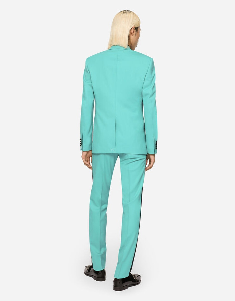 Dolce & Gabbana Three-piece stretch wool Sicilia-fit tuxedo suit outlook