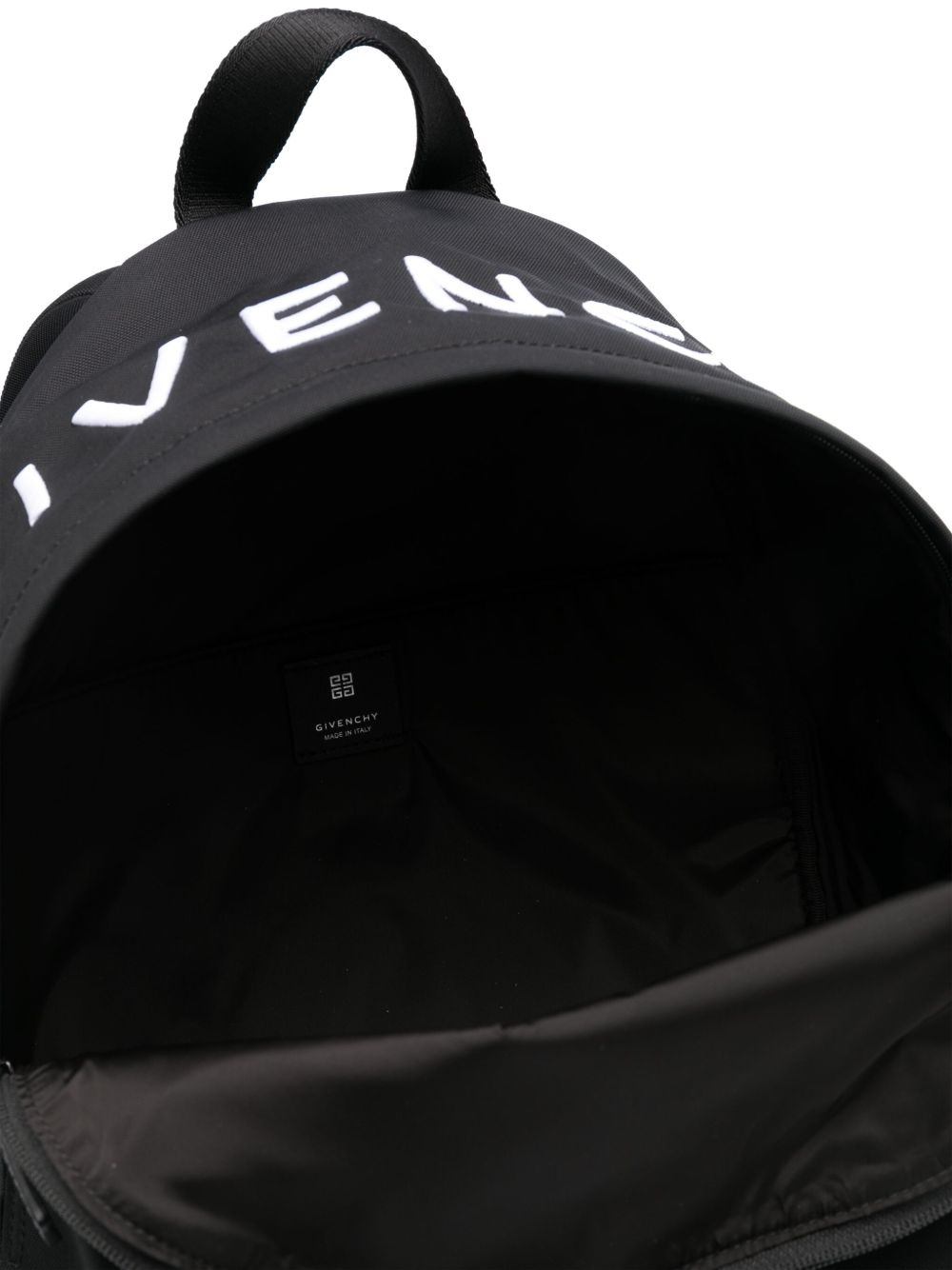 embroidered-logo backpack - 5