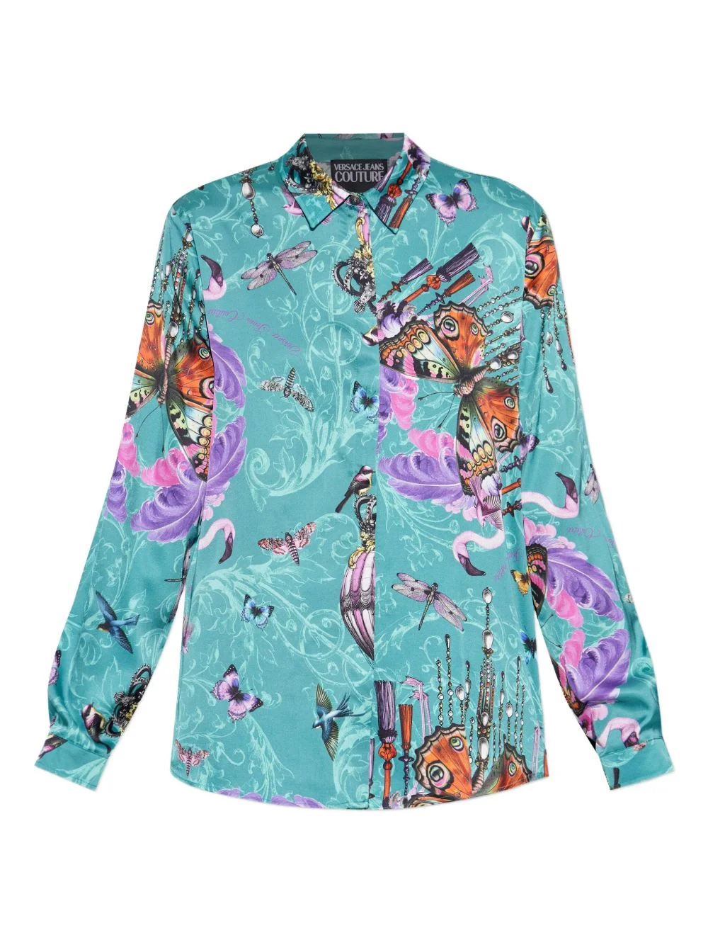 paisley-print shirt - 1