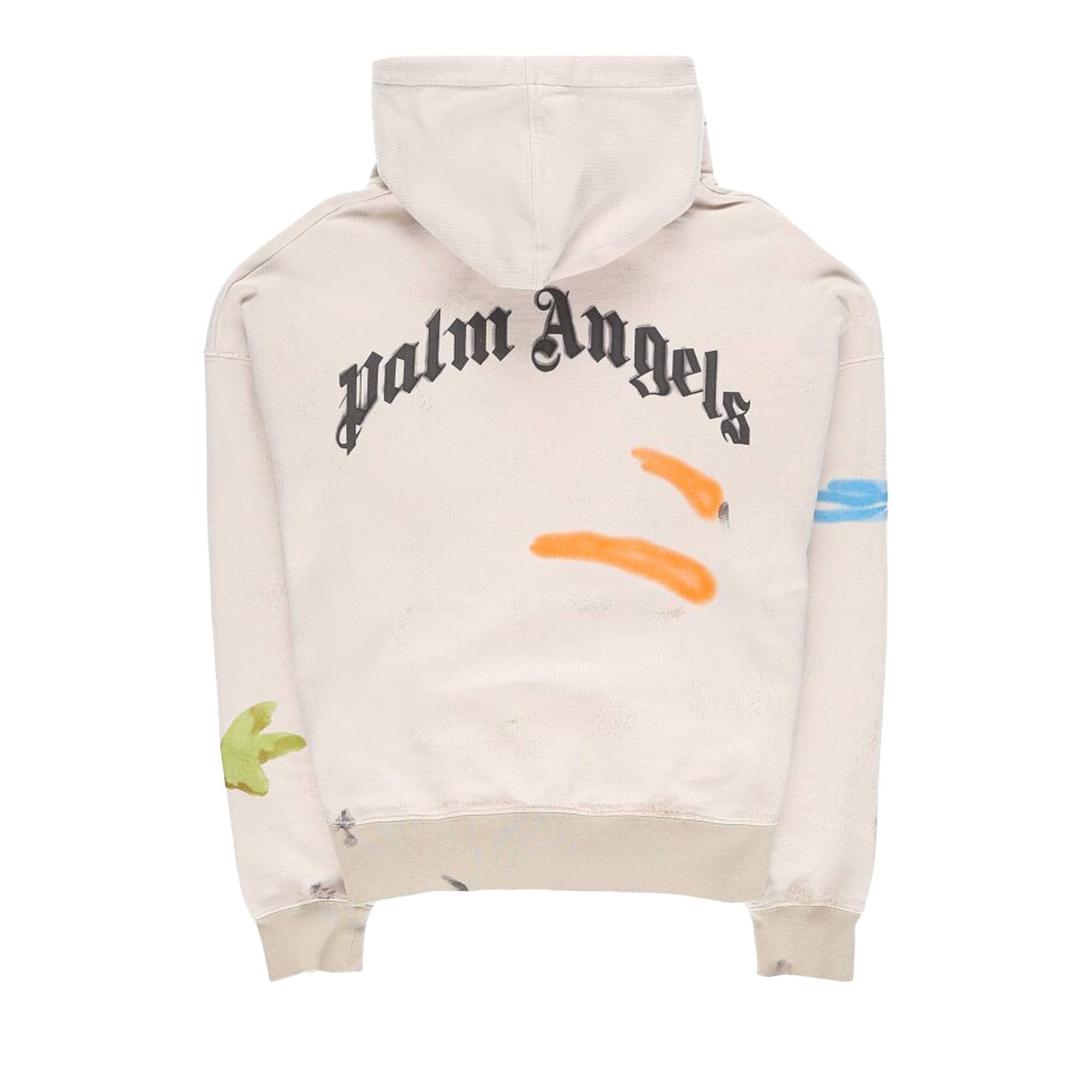 Palm Angels Palm Neon Hoodie 'Off White/Multicolor' - 2