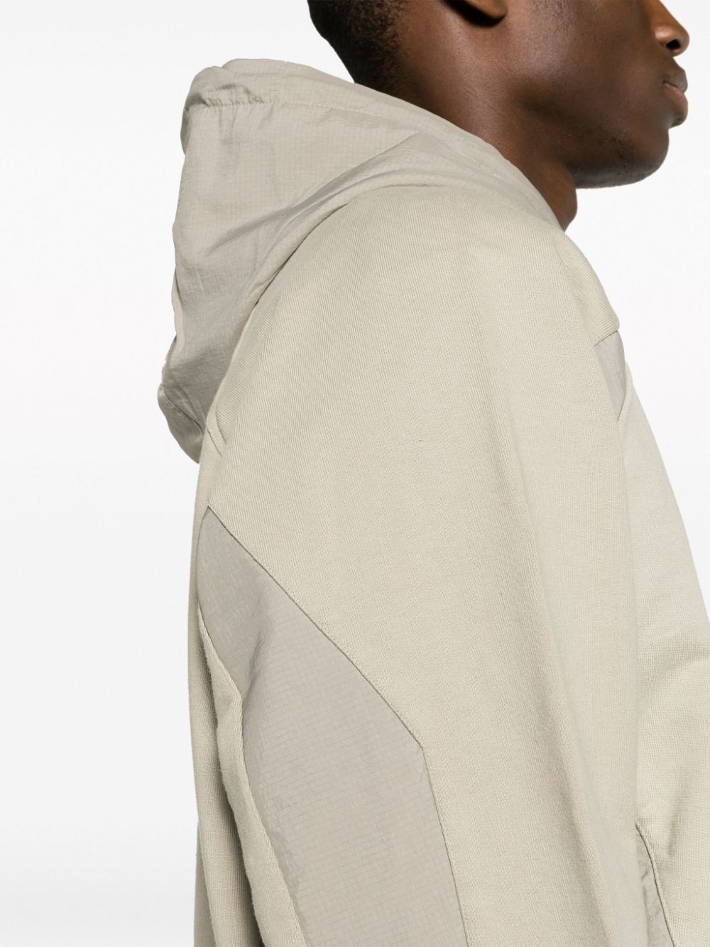 logo-embroidered hoodie - 9
