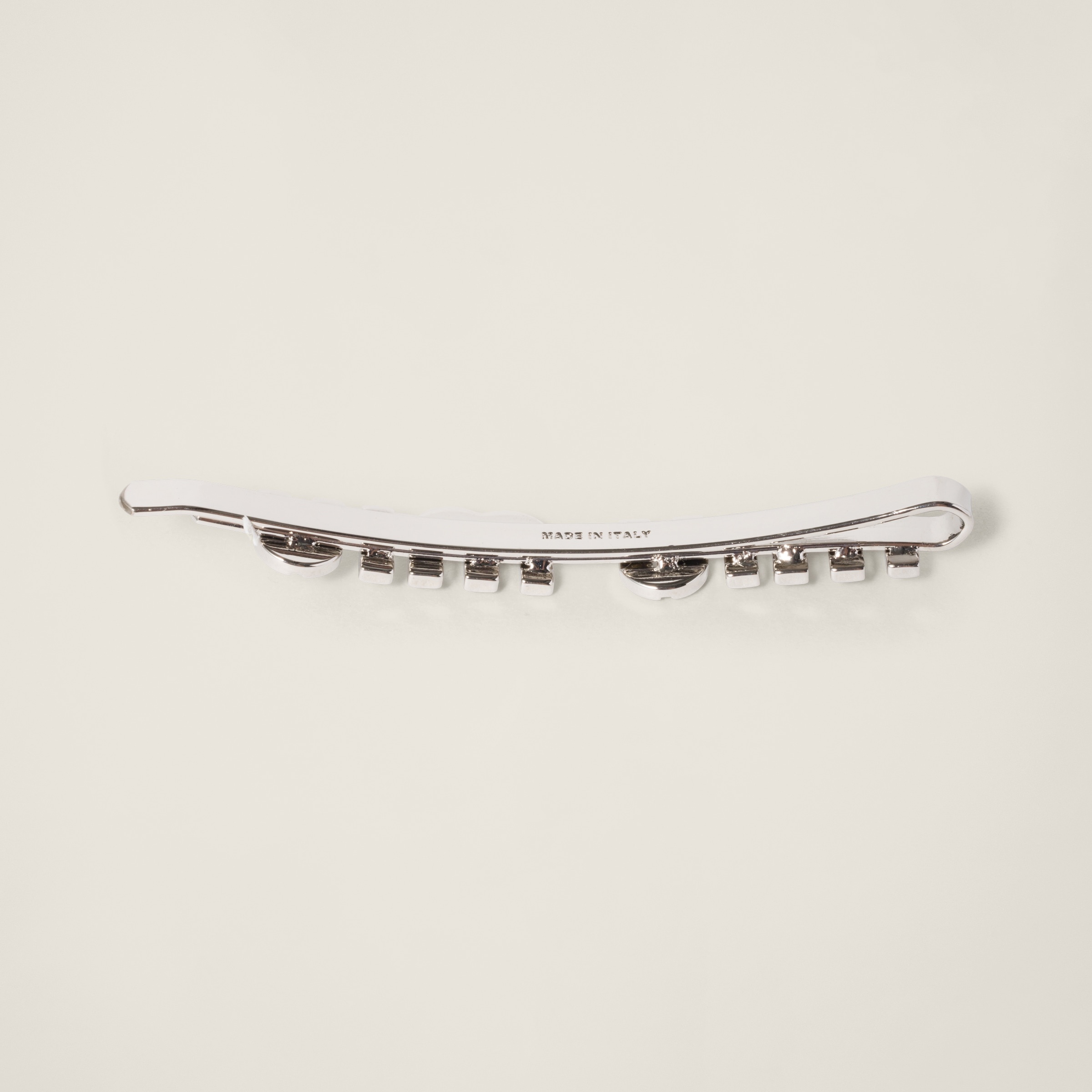 Enameled metal hair clip - 2