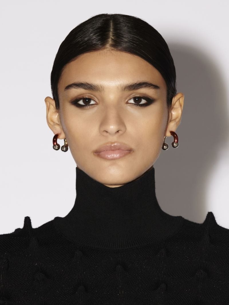 Ambush FIRE BARBELL EARRINGS outlook