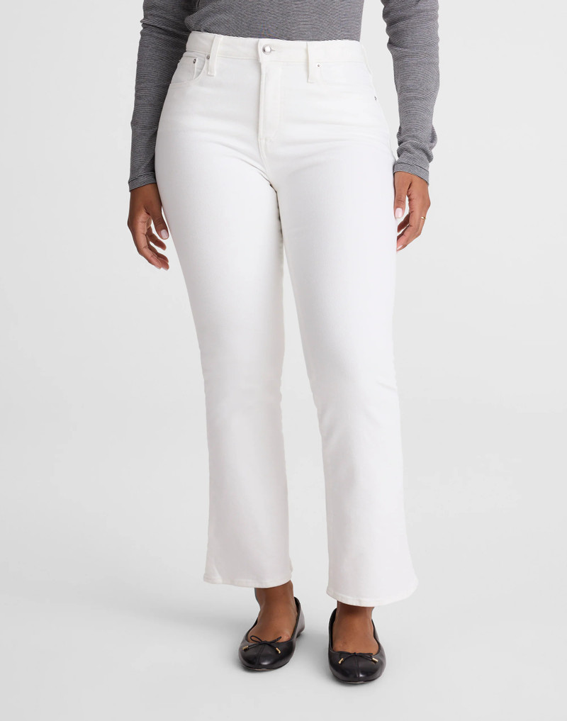 The Curvy Flare Crop Jean in Super Stretch Denim 3