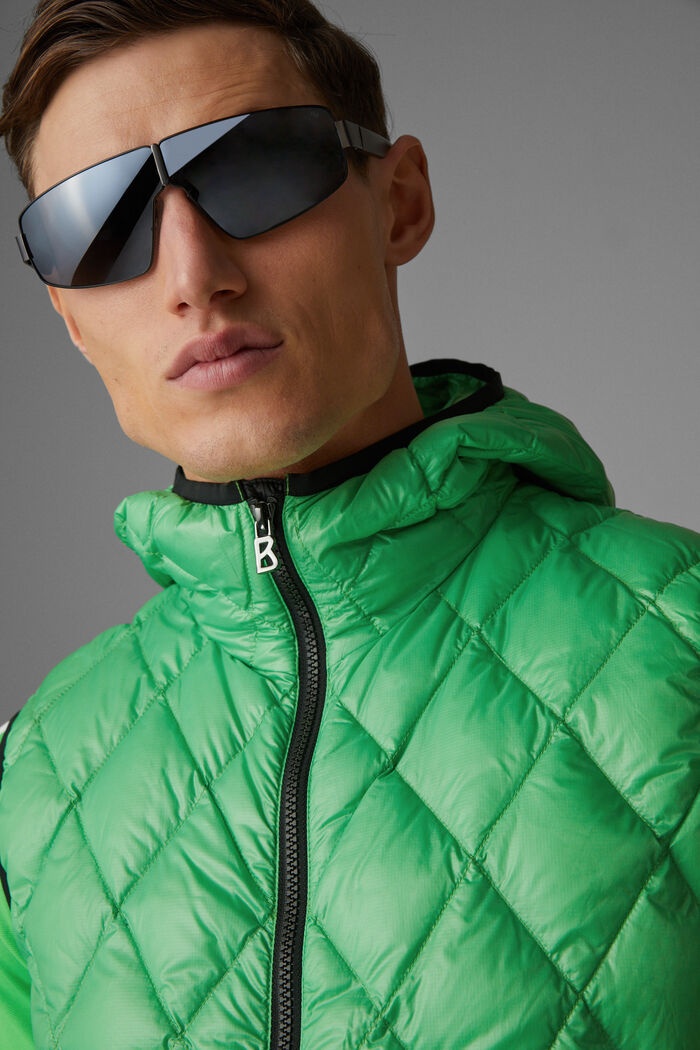 Ares Lightweight down waistcoat in Green - 6