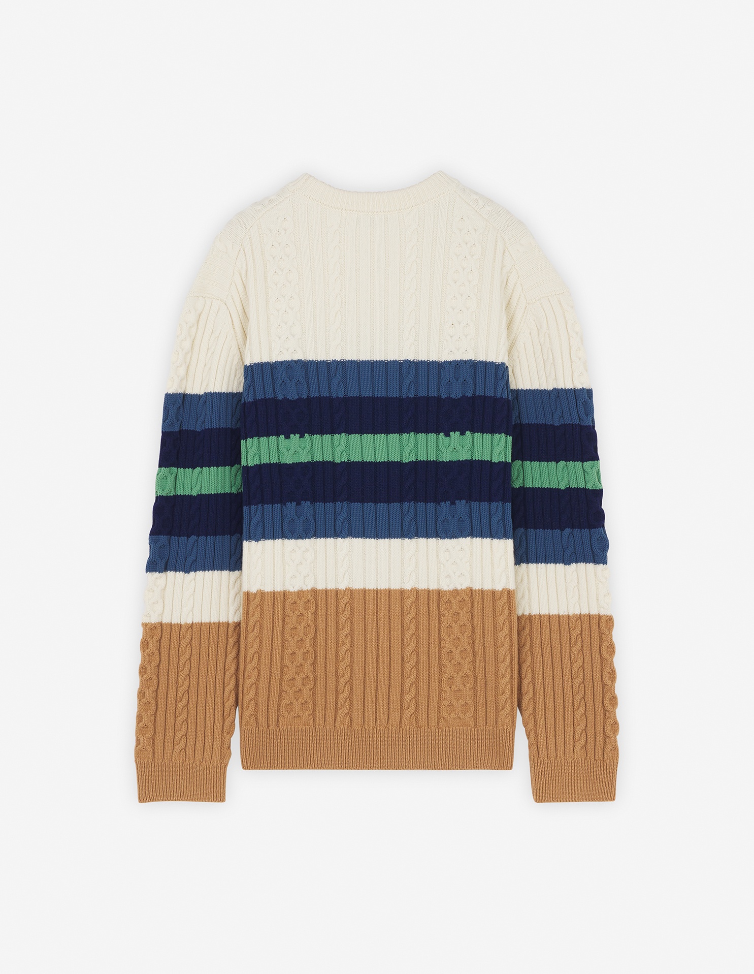 STRIPED CABLE JUMPER - 6