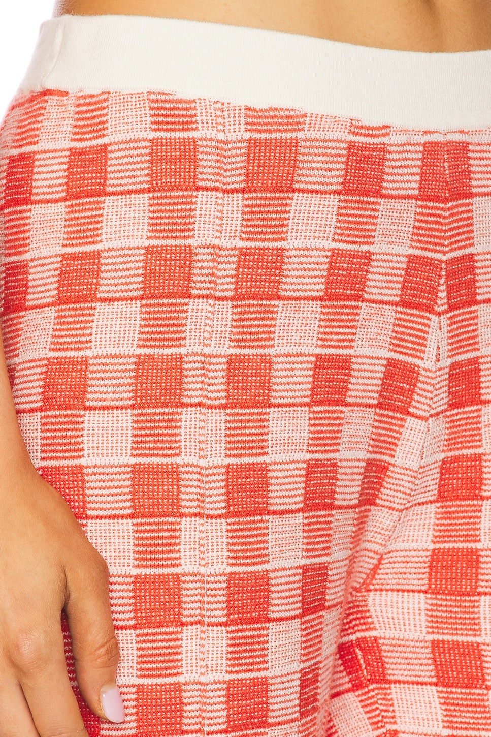 Gingham Flare Pant - 6