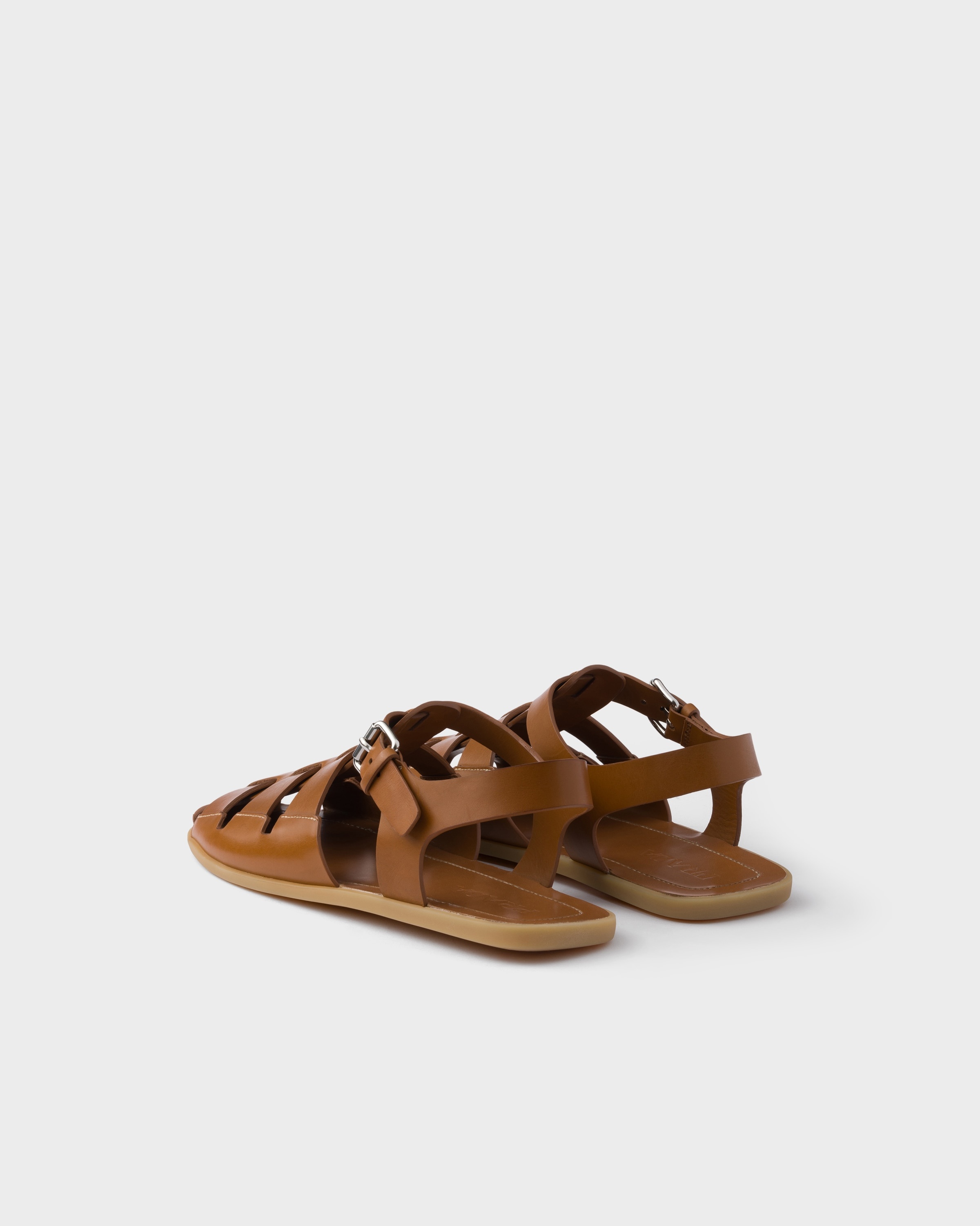 Leather fisherman sandals - 5