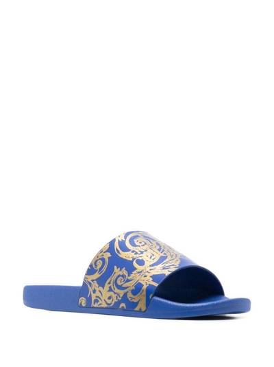 VERSACE JEANS COUTURE Baroccoflage printed slides outlook