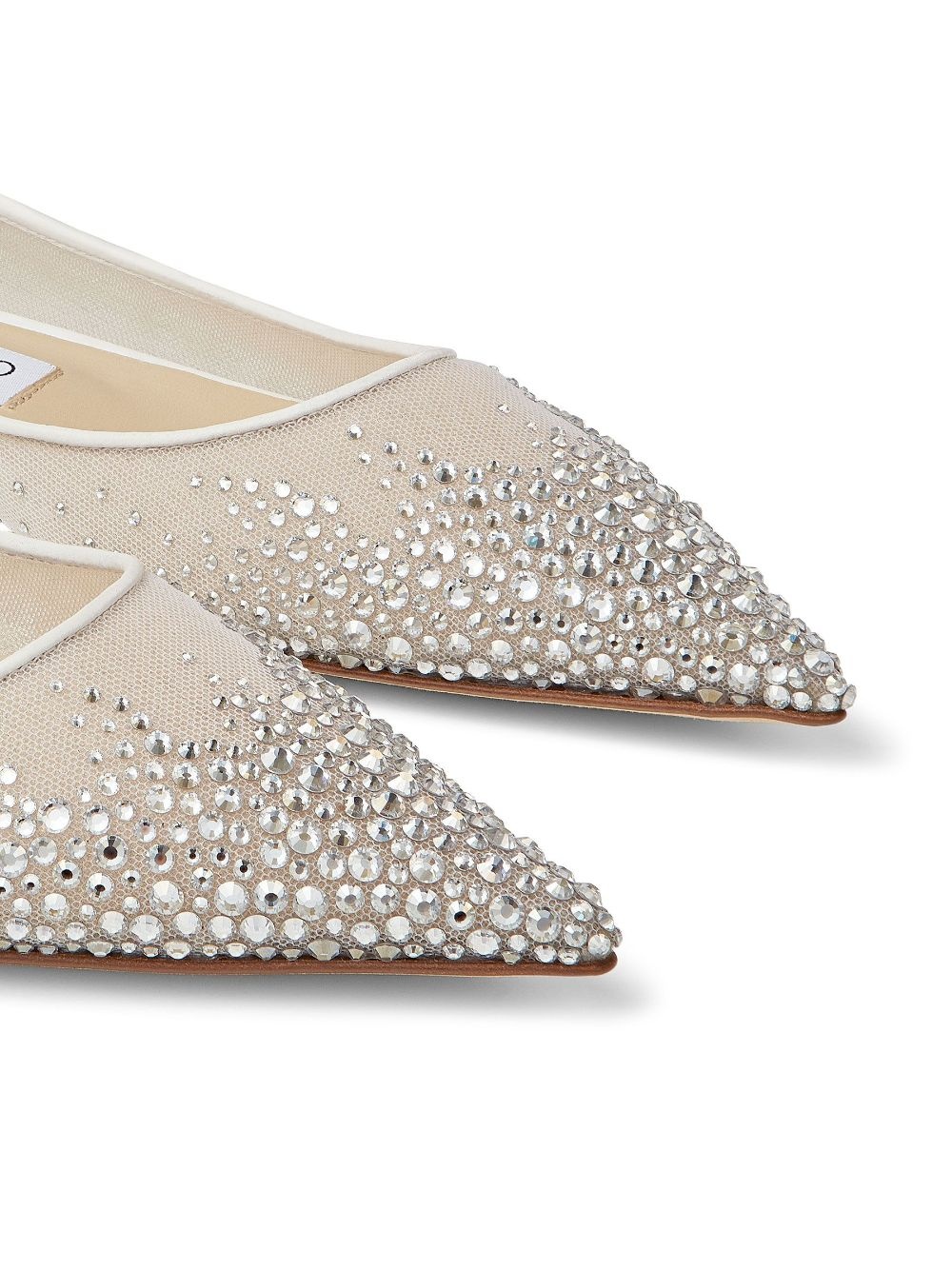 Love crystal-embellished ballerinas - 4
