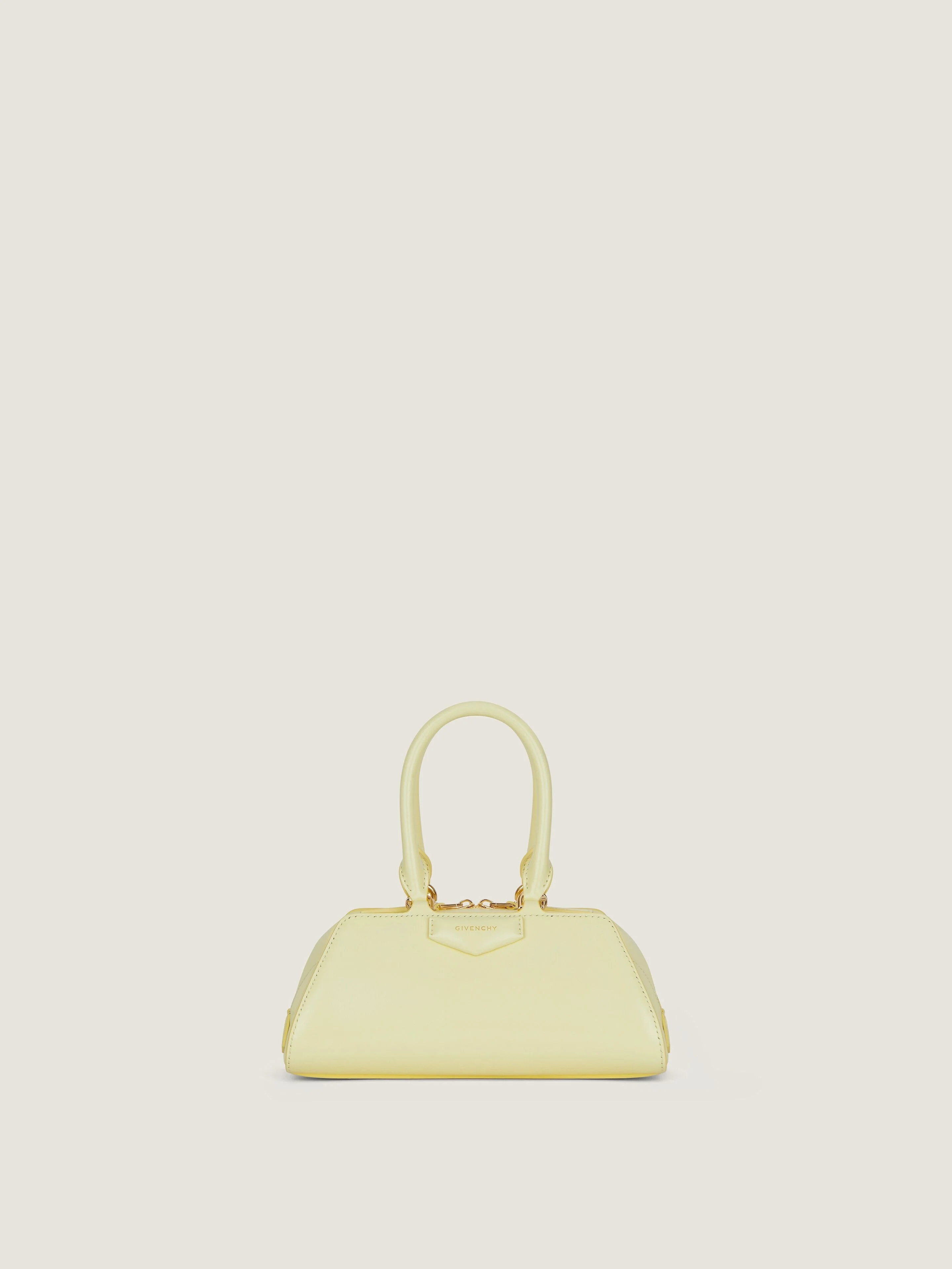 MINI ANTIGONA CUBE EAST-WEST BAG IN BOX LEATHER - 1