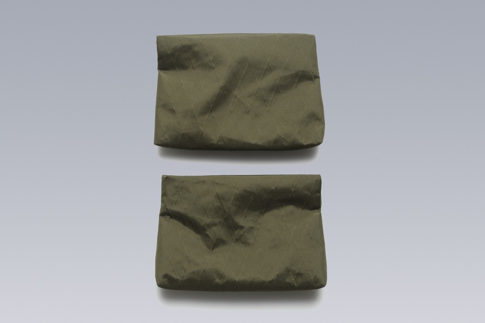 3A-MZ5 Modular Zip Pockets (Pair) Olive - 1