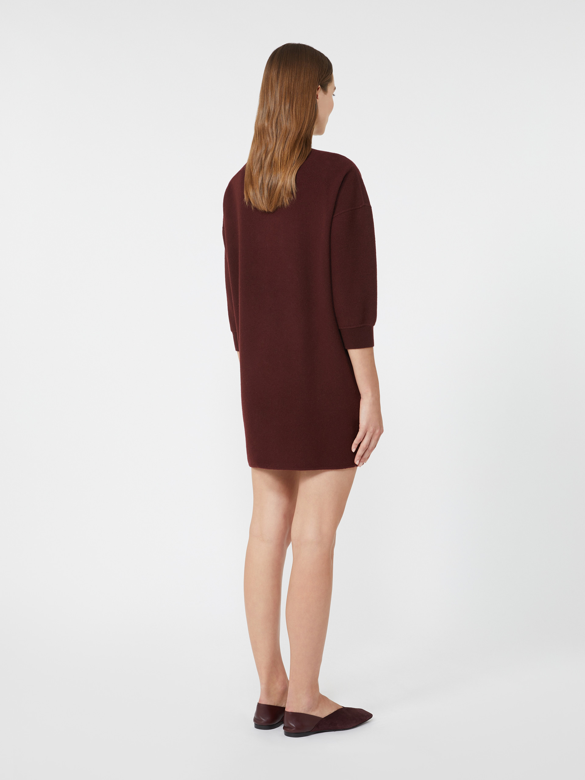 CANADA Short, wool and cashmere jersey dress - 4