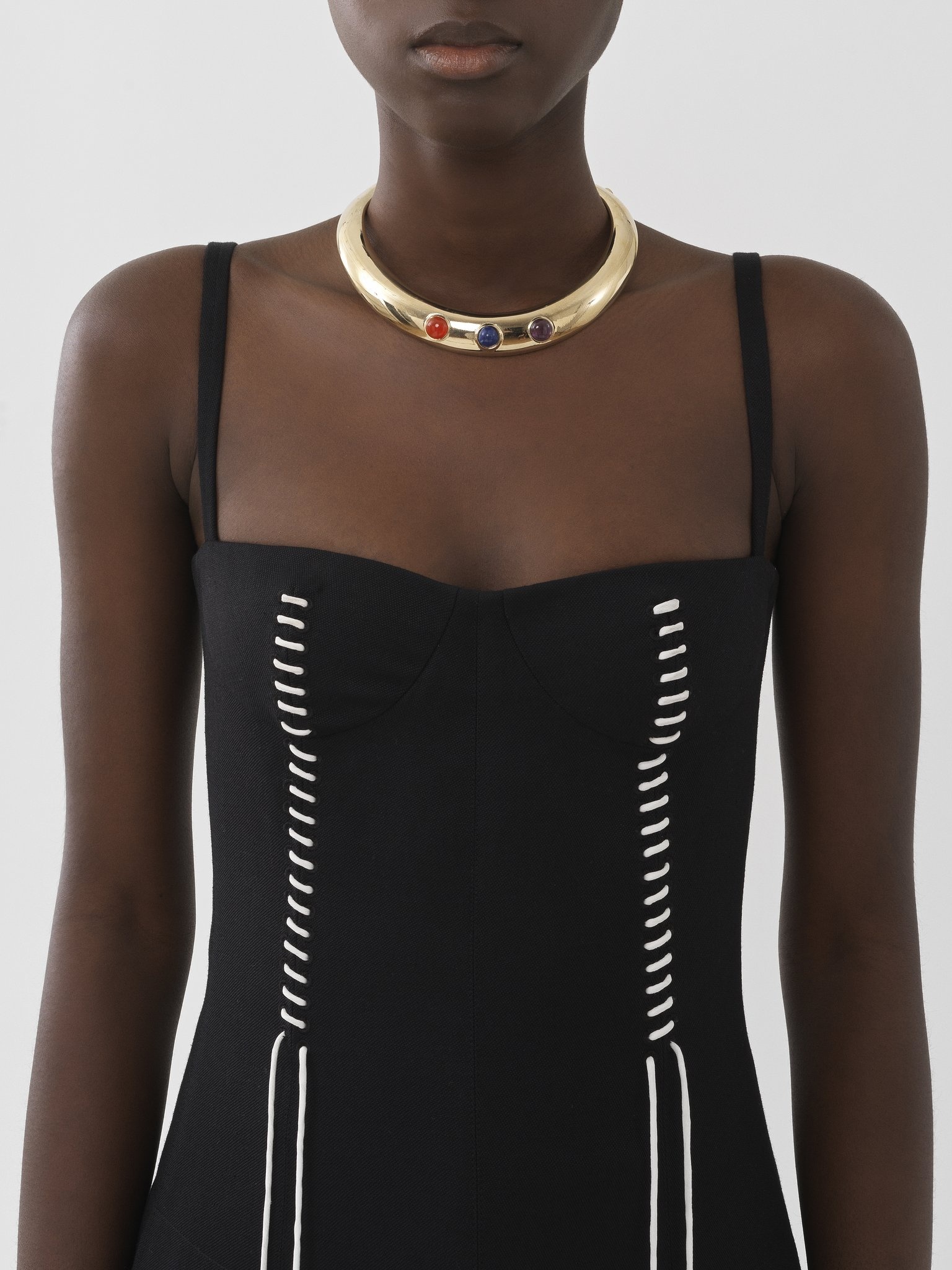 PINAFORE MIDI DRESS - 6