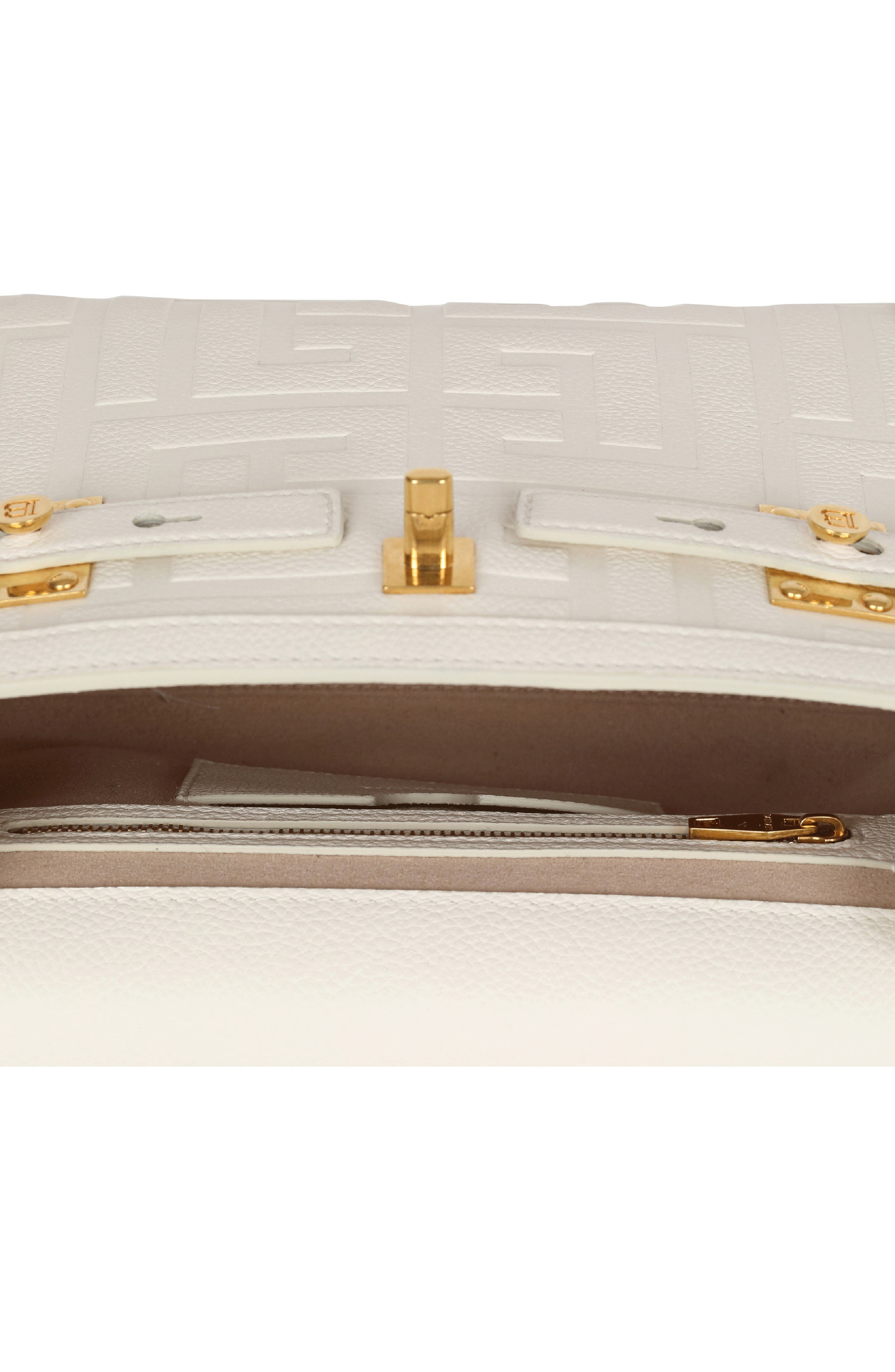 B-Buzz 23 Monogram Leather Top Handle Bag - 3