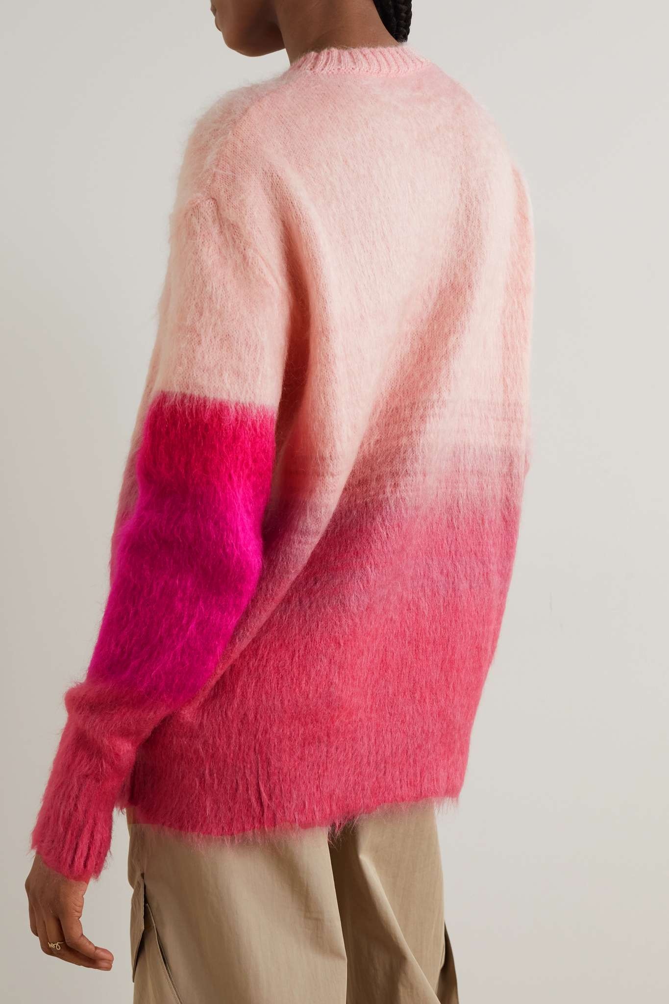 Ombré mohair-blend sweater - 6