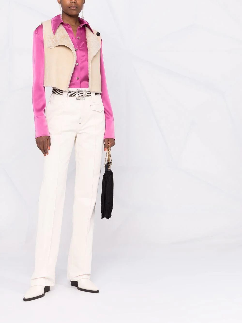 straight-leg trousers - 2
