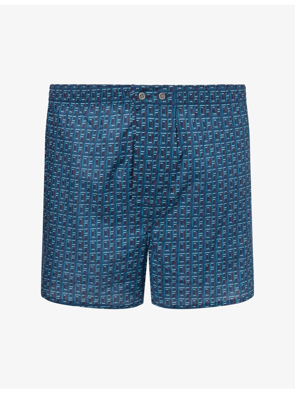 DR Monogram Cotton Boxer Shorts - 1