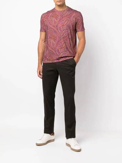 Etro paisley short-sleeve T-shirt outlook